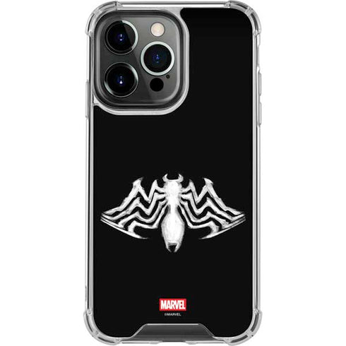 Marvel Venom Venom Logo iPhone 15 Pro Max Clear Case