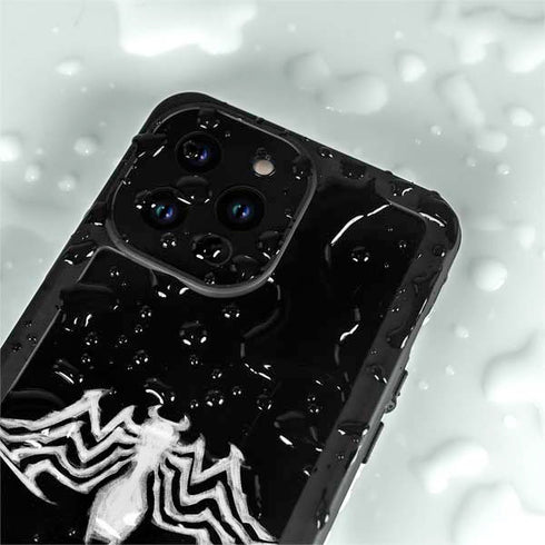 Marvel Venom Venom Logo iPhone 15 Pro Waterproof Case