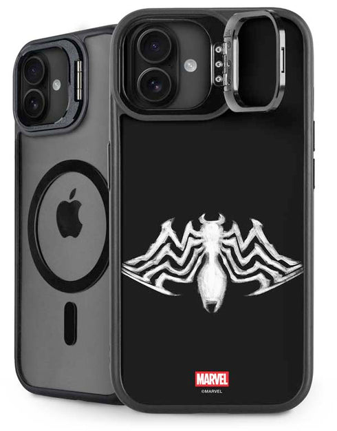 Marvel Venom Venom Logo iPhone 16 Plus Kickstand Case