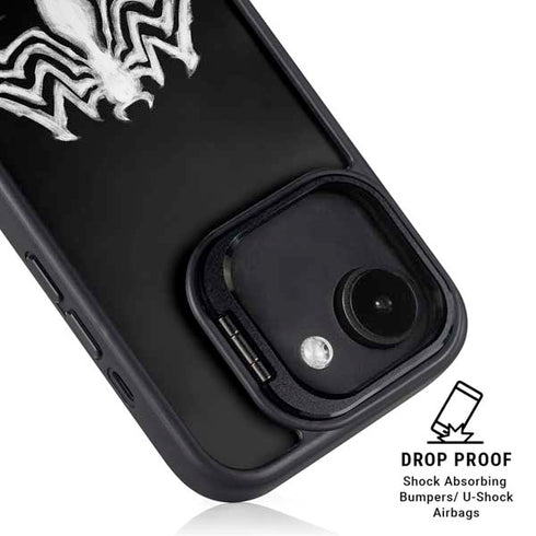 Marvel Venom Venom Logo iPhone 16e Kickstand Case