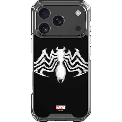 Marvel Venom Venom Logo iPhone 17 Pro Clear Case