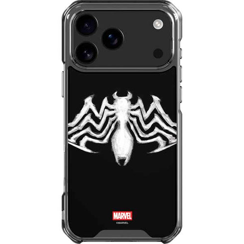 Marvel Venom Venom Logo iPhone 17 Pro Max Clear Case