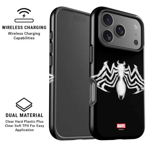 Marvel Venom Venom Logo iPhone 17 Pro Max Magsafe Impact Case