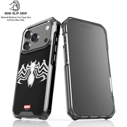 Marvel Venom Venom Logo iPhone 18 Pro Clear Case