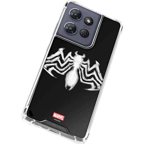 Marvel Venom Venom Logo Moto G 5G (2025) Clear Case