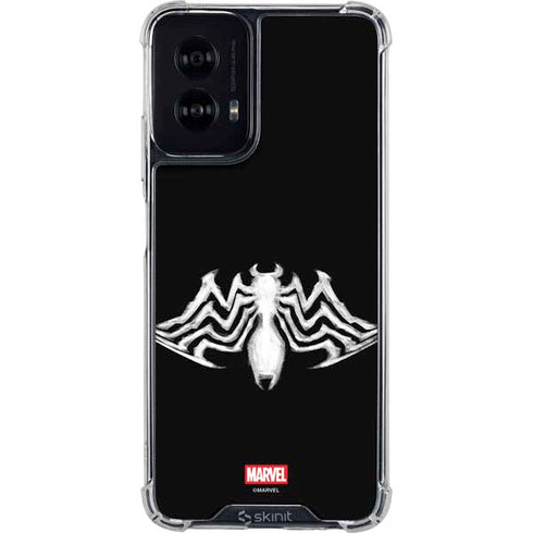 Marvel Venom Venom Logo Moto G Power 5G (2024) Clear Case