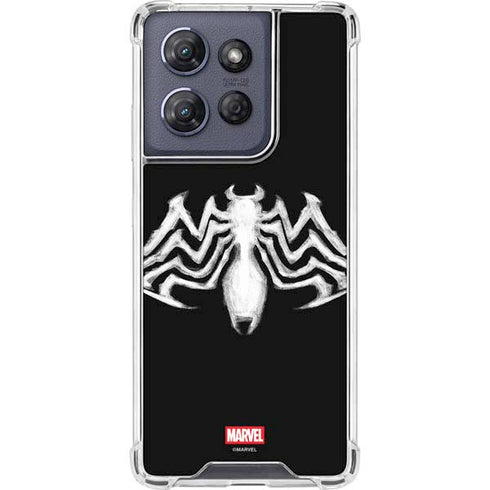 Marvel Venom Venom Logo Moto G Power 5G (2025) Clear Case
