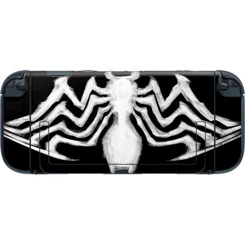 Marvel Venom Venom Logo Nintendo Switch 2 (2025) with Joy-Con Skin
