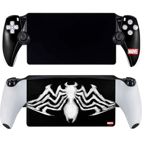 Marvel Venom Venom Logo PlayStation Portal Remote Player Skin