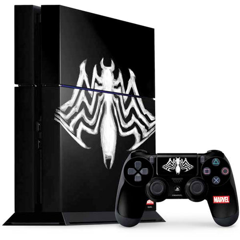 Marvel Venom Venom Logo PS4 Console and Controller Bundle Skin