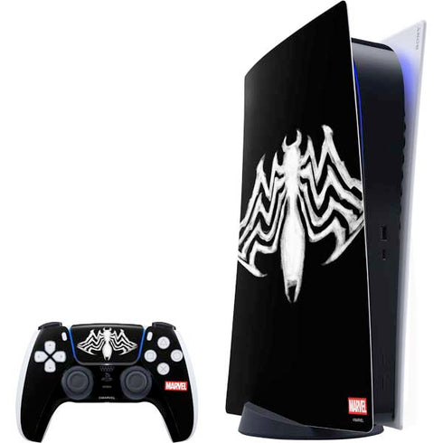 Marvel Venom Venom Logo PS5 Bundle Skin
