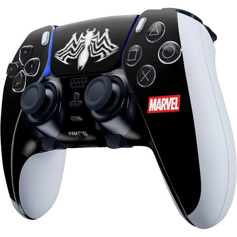 Marvel Venom Venom Logo PS5 DualSense Edge Pro Controller Skin