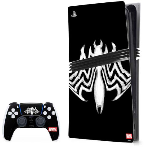 Marvel Venom Venom Logo PlayStation PS5 Skins