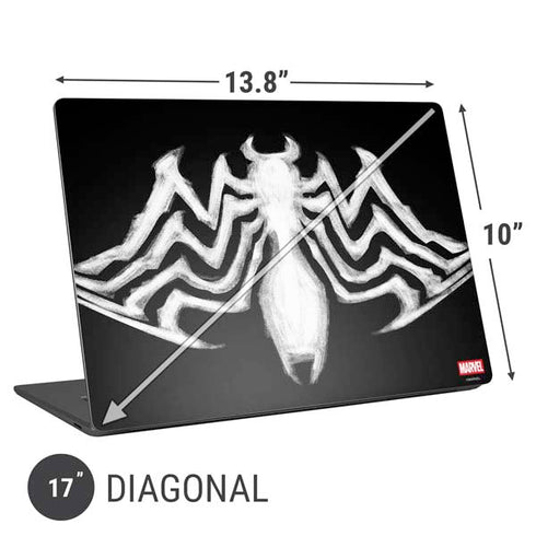 Marvel Venom Venom Logo Universal Laptop 17in (13.8 x 10in) Skin