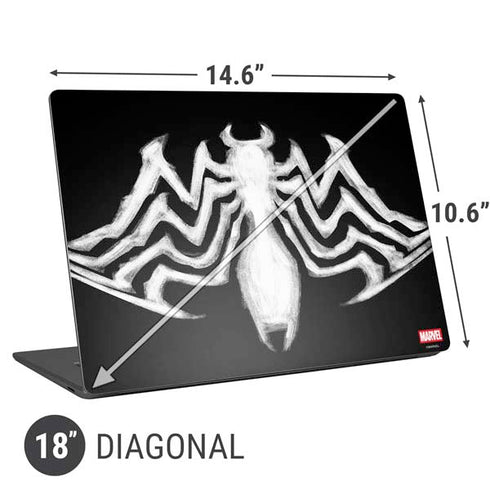 Marvel Venom Venom Logo Universal Laptop 18in (14.6 x 10.6in) Skin