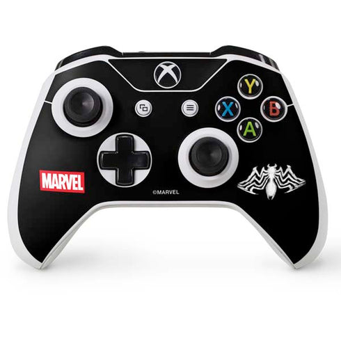 Marvel Venom Venom Logo Xbox One S Console and Controller Bundle Skin