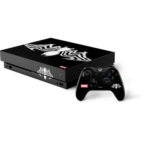 Marvel Venom Venom Logo Xbox One X Bundle Skin