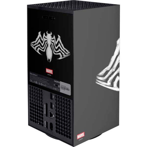 Marvel Venom Venom Logo Xbox Series X Console Skin