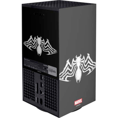 Marvel Venom Venom Logo XBox Series X Digital Edition Console Skin