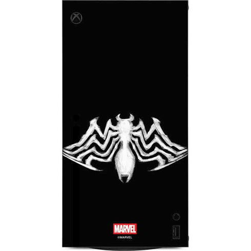 Marvel Venom Venom Logo XBox Series X Digital Edition Console Skin