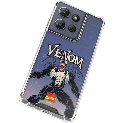 Marvel Classic Comics Venom Moto G 5G (2025) Clear Case