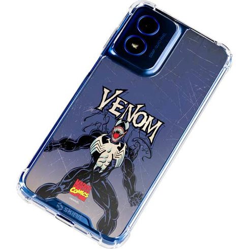 Marvel Classic Comics Venom Moto G 5G (2024) Clear Case
