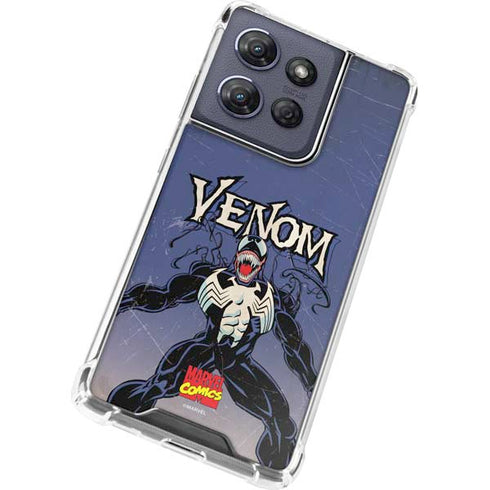Marvel Classic Comics Venom Moto G Play 5G (2025) Clear Case