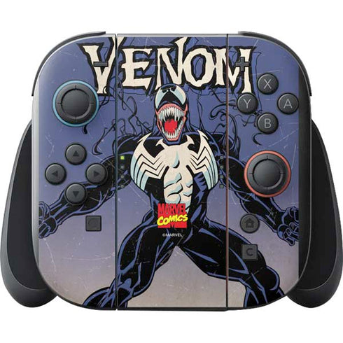 Marvel Classic Comics Venom Nintendo Switch 2 (2025) with Joy-Con Skin