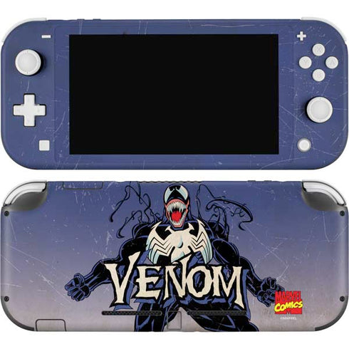 Marvel Classic Comics Venom Nintendo Switch Lite Skin