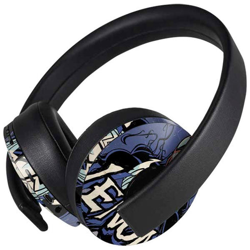 Marvel Classic Comics Venom PlayStation 4 Gold Wireless Headset Skin