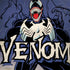 Marvel Classic Comics Venom PlayStation 4 Gold Wireless Headset Skin