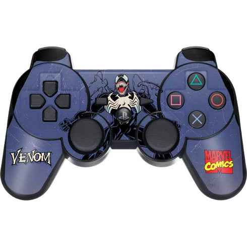 Marvel Classic Comics Venom PS3 Dual Shock wireless controller Skin