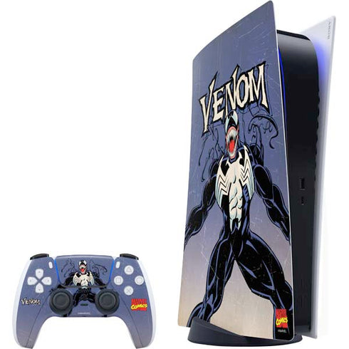 Marvel Classic Comics Venom PS5 Bundle Skin