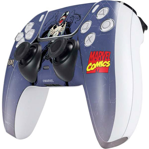 Marvel Classic Comics Venom PS5 Controller Skin