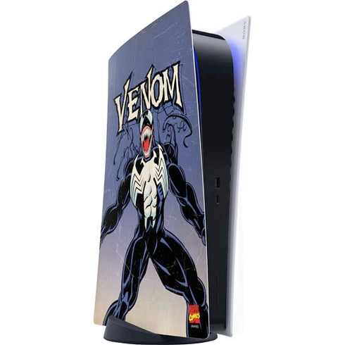 Marvel Classic Comics Venom PS5 Digital Edition Console Skin