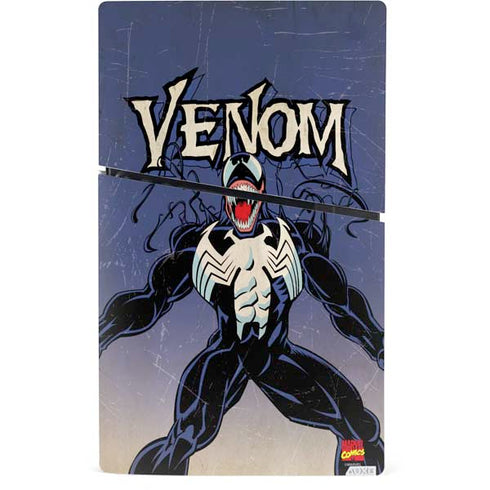 Marvel Classic Comics Venom PS5 Slim Digital Edition Bundle Skin