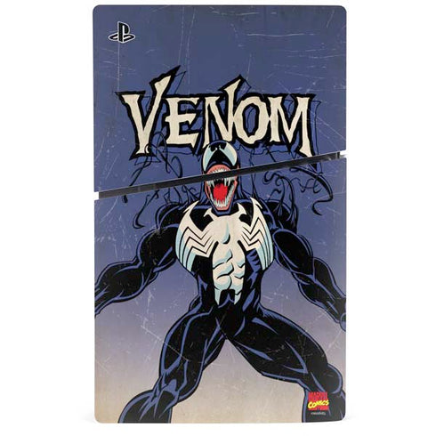 Marvel Classic Comics Venom PS5 Slim Digital Edition Console Skin