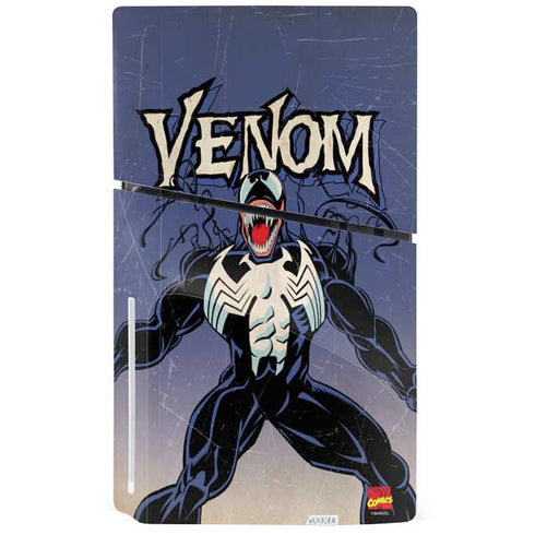 Marvel Classic Comics Venom PS5 Slim Disk Bundle Skin