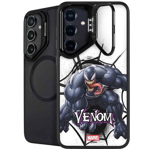 Marvel Venom Reaching Forward Galaxy S26 Kickstand Case