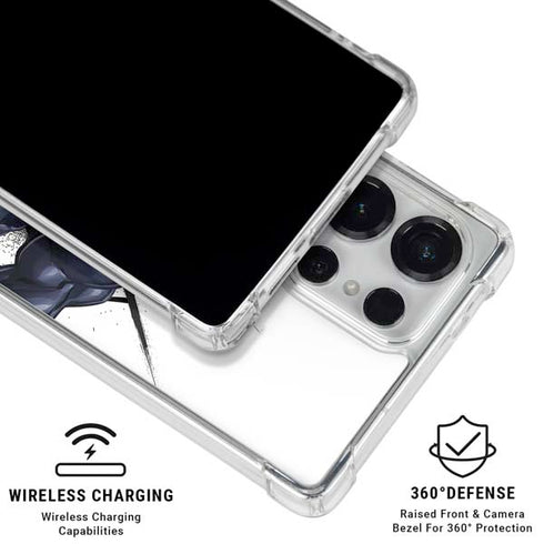 Marvel Venom Reaching Forward Galaxy S26 Ultra Clear Case