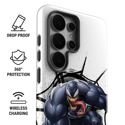 Marvel Venom Reaching Forward Galaxy S26 Ultra Impact Case