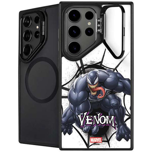 Marvel Venom Reaching Forward Galaxy S26 Ultra Kickstand Case