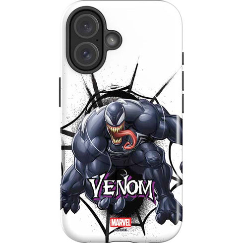 Marvel Venom Reaching Forward iPhone 16 Plus Magsafe Impact Case