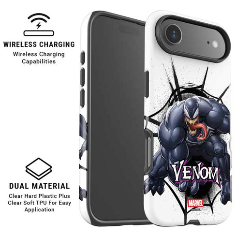 Marvel Venom Reaching Forward iPhone 17 Air Magsafe Impact Case