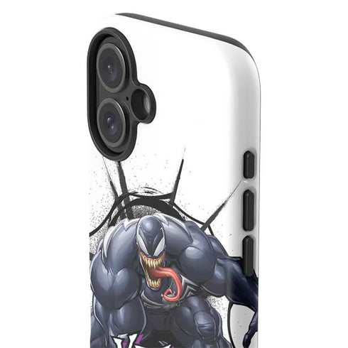 Marvel Venom Reaching Forward iPhone 17 Impact Case