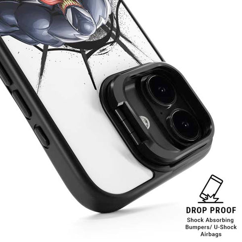 Marvel Venom Reaching Forward iPhone 17 Kickstand Case