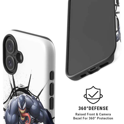 Marvel Venom Reaching Forward iPhone 17 Magsafe Impact Case