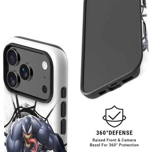 Marvel Venom Reaching Forward iPhone 17 Pro Max Magsafe Impact Case