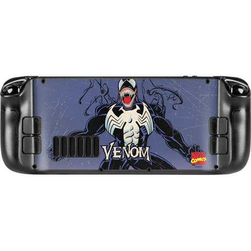 Marvel Classic Comics Venom Steam Deck Handheld Gaming Computer OLED Skin