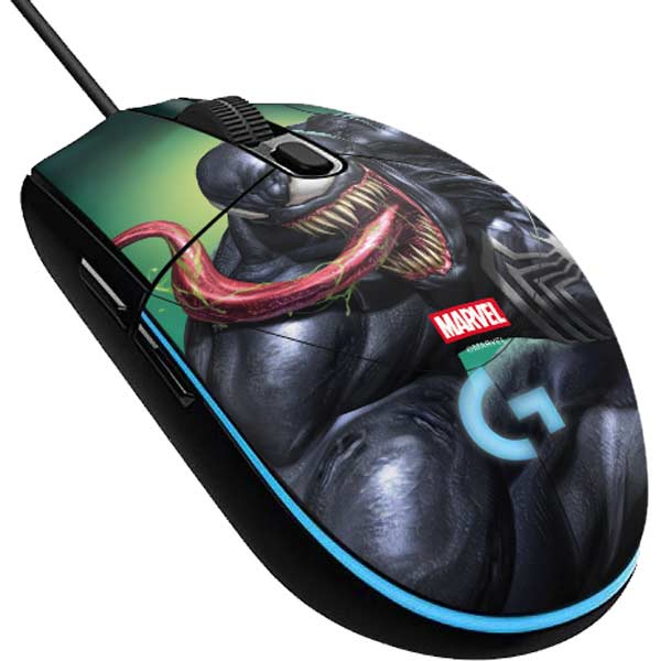 Marvel Venom Symbiote G203 Prodigy RGB Wired Gaming Mouse Skin